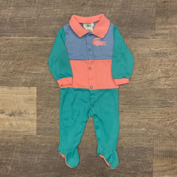 Vintage 1990s Kids Izod Lacoste Onesie - Picture 1 of 7